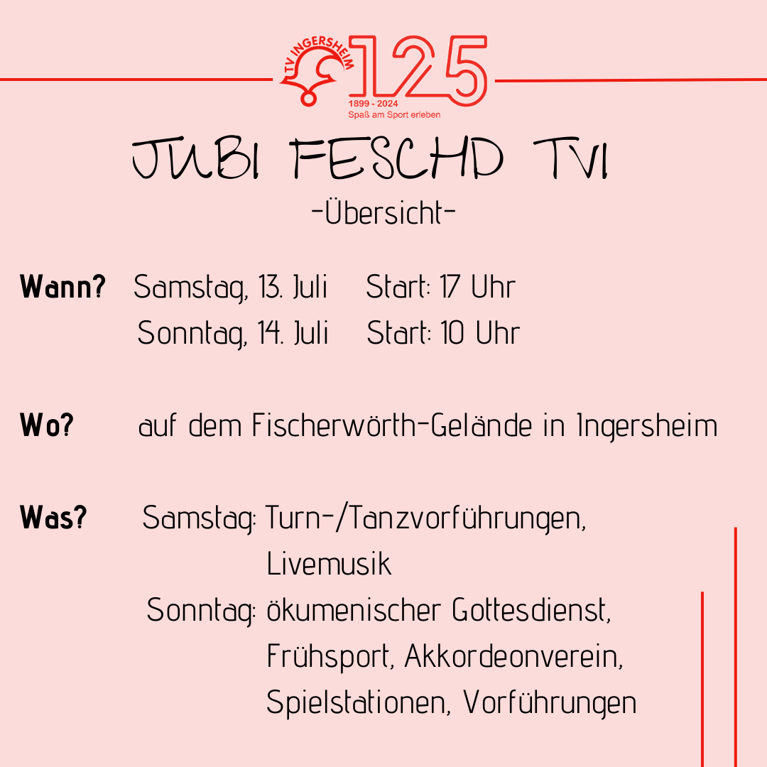 JUBI FESCHD Info Post 1